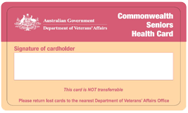 Commonwealth Seniors Health Card
